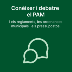 Conèixer i debatre el PAM